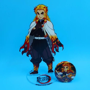 Акриловая коллекционная фигурка Клинок, рассекающий демонов Demon Slayer: Kimetsu no Yaiba Сенджуро Ренгоку 2