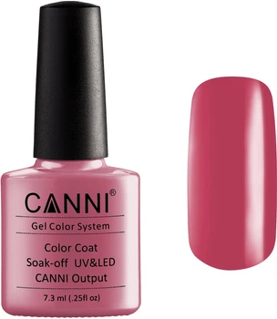 Гель-лак Canni Gel Color System 043 - Темно-кораловий (7.3 мл) (638136-1315620-2)