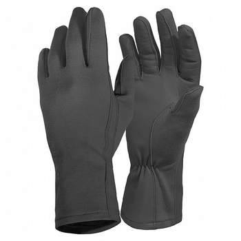 Вогнетривкі рукавички Pentagon Long Cuff Pilot Gloves P20011 Medium, Чорний