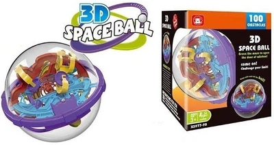 Головоломка Maze Ball Сфера Куля-лабіринт, 100 рівнів (XS 977-98)