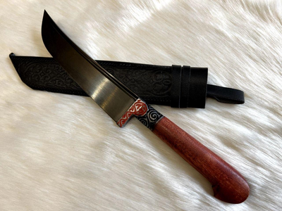 Національний узбецький ніж-пчак з дерев'яною рукояттю 32 см Гранд Презент 016Дерево