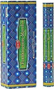Благовоние Frankincense Myrrh Ладан и Мирра Аромапалочки Hem 20 шт/уп 27603