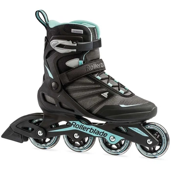 Ролики Rollerblade Zetrablade W 2024 245 Чорний-Блакитний