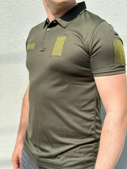 Військова футболка-поло Coolmax Туреччина XL олива CNG-03