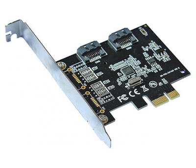 Контроллер Voltronic (ASM1061/10271) PCI-E-SATA 3.0, 6Gb/s, 2 порта внутренних