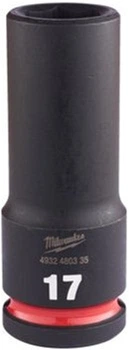 Головка Milwaukee ShW 1/2 17 мм длинная 1 шт (замена для 4932352854) (4932480335)