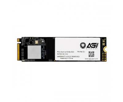 SSD 256GB AGI AI198 M.2 2280 PCIe Gen 3x4 NVMe TLC, Retail