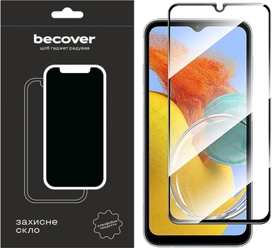 Защитное стекло для смартфона Samsung Galaxy M14 5G SM-M146 BeCover Black (BC_709258)