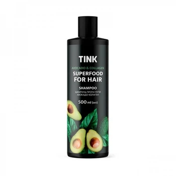Шампунь Tink Shampoo Авокадо и Коллаген против перхоти 500 мл (4823109406599)