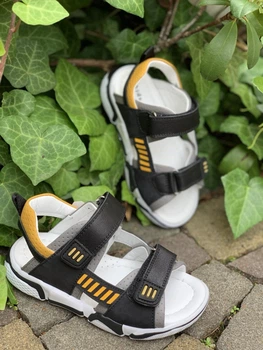 Босоножки кожаные для мальчика Kids a more 28 (18,3 см) КБМ 685