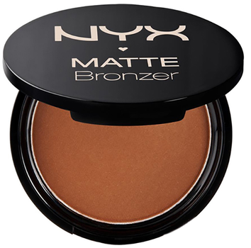 Бронзатор для обличчя і тіла NYX Professional Makeup Matte Bronzer матуючий MBB03 - Medium 9.5 г (800897809072)