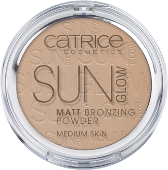 Бронзуюча пудра Catrice Sun Glow Matt Bronzing Powder 9.5 г 030 - Medium Bronze (4250587732825)