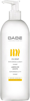 Olejowe mydło BABE Laboratorios do atopowej skóry ciała i rąk 500 ml (8437000945970)