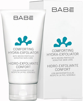 М'який скраб для обличчя BABE Laboratorios зволожувальний для всіх типів шкіри 50 мл (8437011329899)