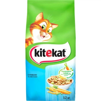 Сухий корм для кішок Kitekat Риба з овочами 12 кг (5900951279911)