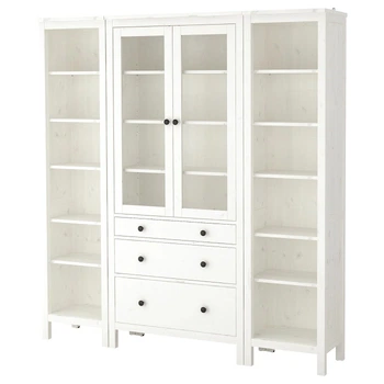 Комбінація стелажів з дверцятами/шухлядами ІКЕА HEMNES 188х197 см (s99234255)
