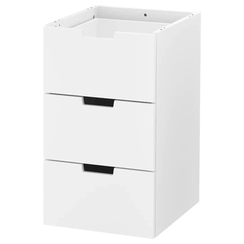 Модульний комод/3 шухляди ІКЕА NORDLI 40х68 см (20383465)