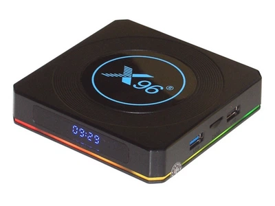 Смарт ТВ-приставка X96 X4 4/32Гб Smart TV Box Android 11 RGB підсвічування