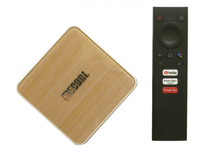 Смарт ТВ-приставка MECOOL KM6 DELUXE 4/32 Гб Android TV 10 Box
