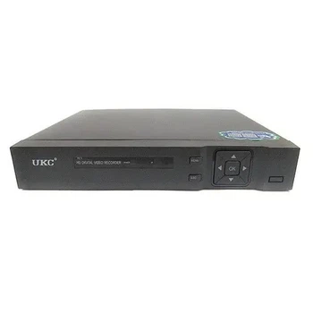 Відеореєстратор UKC DVR реєстратор 4 канальний Чорний CAD 1204 (FG22)