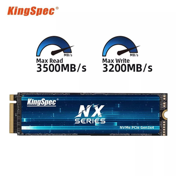 SSD m2 NVME 256Gb KingSpec твердотельный накопитель NX-256Gb