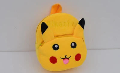 Рюкзак детский Pokemon Go Пикачу 23х18 см Плюш Желтый