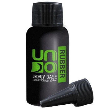 База для гель-лаку UNO Rubber Base, 50 мл (каучуковая)