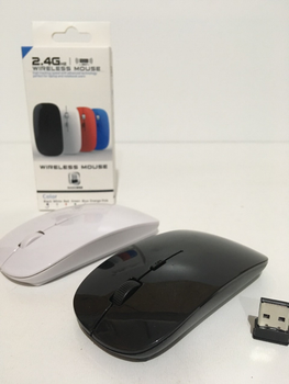 Беспроводная компьютерная мышь 2402 МГц-2480 МГц 2.4G N:G132 Чёрный (ICL44)