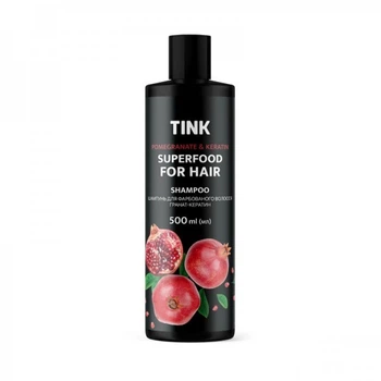 Шампунь Tink Shampoo Гранат и Кератин регенерирующий для окрашенных волос 500 мл (4823109406582)