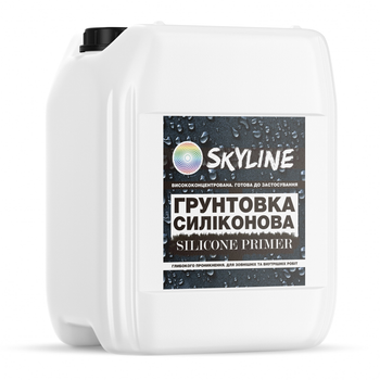 Грунтовка Силіконова висококонцентрована глибокопроникна Silicone Primer SkyLine 10 л (42410112_rozetka)