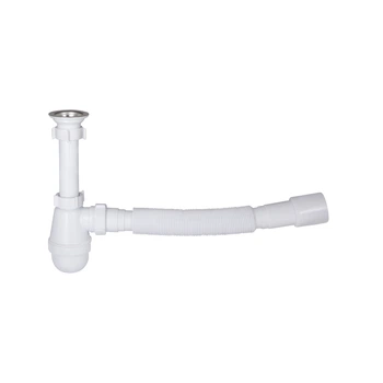 Сифон для раковины Lidz (WHI) LU06 колбовый (выход 50 мм)SD00050513
