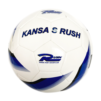 Мяч футбольный детский Kansas Rush Синий Size 3