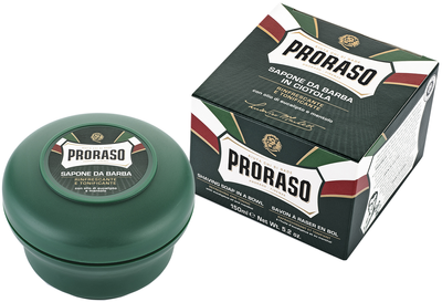 Освіжне та тонізувальне мило для гоління Proraso з екстрактом евкаліпта та ментолом 150 мл (8004395001149)