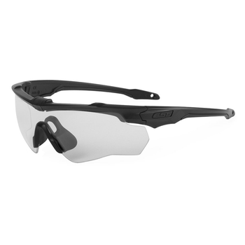 Балістичні, тактичні окуляри ESS Crossblade зі змінними лінзами: Прозора/Smoke Gray Колір оправи: Чорний ESS-EE9032-02