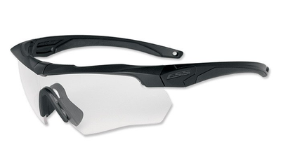 Баллистические, тактические очки ESS Crossbow 3LS с линзами: Прозрачная / Smoke Gray/Hi-Def Yellow. Цвет оправы: Черный.