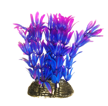 Растение для декора аквариума 6x5x10cm сине-фиолетовое Hygrophila 10120Q