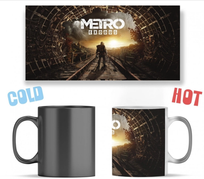 Чашка Хамелеон Metro Exodus (Метро: Исход) ABC