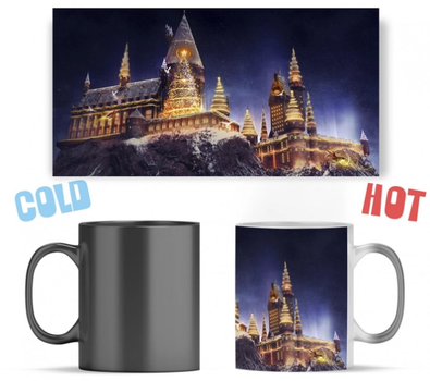 Чашка Хамелеон Christmas Series Harry Potter Гарри Поттер Хогвартс ABC