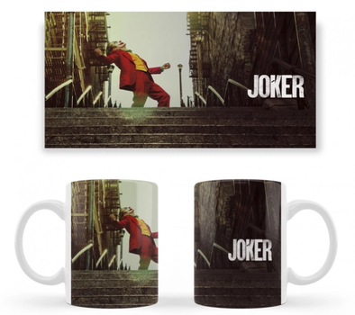 Чашка белая керамическая The Joker (2019) Джокер ABC