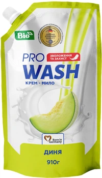 Рідке крем-мило для рук Pro Wash Диня 910 мл (4262396140159)