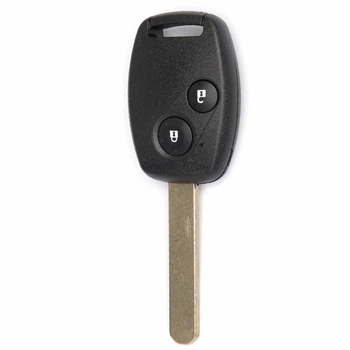 Корпус ключа Хонда ЦРВ (Honda CRV) HON66 / 2 кнопки / 2007-2013