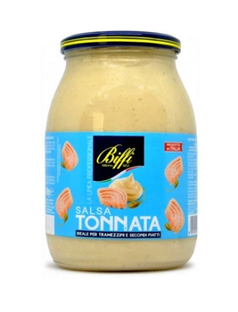 Соус из тунца Biffi Tonnata с каперсами и анчоусами на яйцах свободного выгула профессиональный 960г