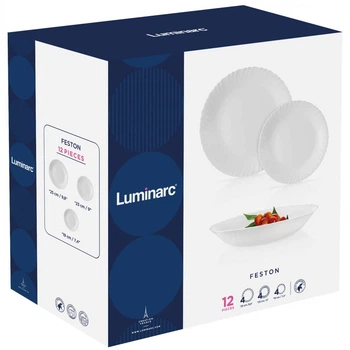 Сервіз столовий LUMINARC Feston 12 ін. (3996V)