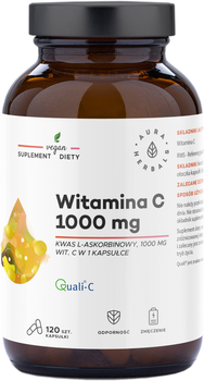 Aura Herbals Witamina C 1000 mg 120 kapsułek (5902479613888)