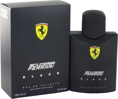 Туалетна вода для чоловіків Ferrari Scuderia Black 125 мл (8002135111974)