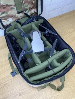 Рюкзак для дрону 45×30×17см сумка для квадрокоптера DJI mavic 2 і 3. Мультикам