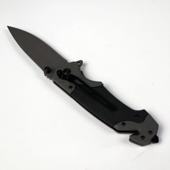 Складной туристический нож Browning 012-99 нож со стеклобоем и стропорезом Grey