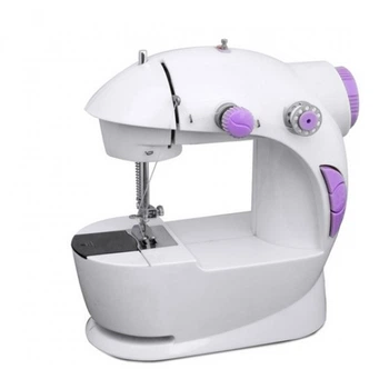 Мини швейная машинка 4 в 1 с педалью Mini Sewing Machine FHSM 201