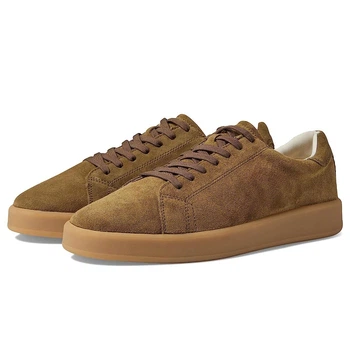 Сникеры Vagabond Shoemakers Teo Suede Sneakers Khaki, 45 (11764553)
