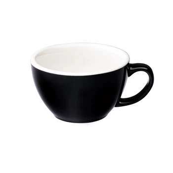 Чашка для капучино Loveramics Egg Black 300 мл (C088-03BBK)